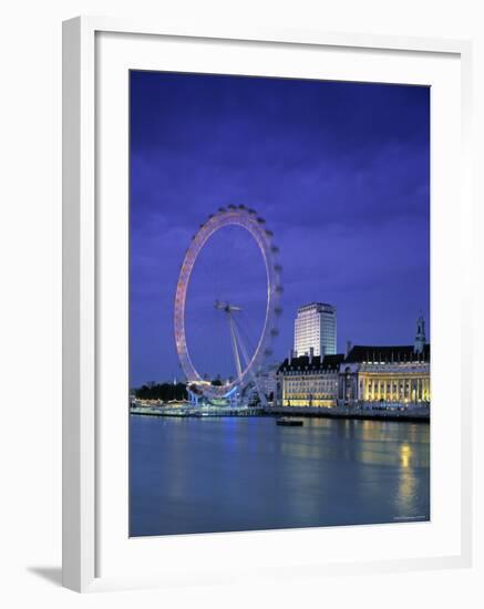 Millennium Wheel, London, England-Rex Butcher-Framed Photographic Print