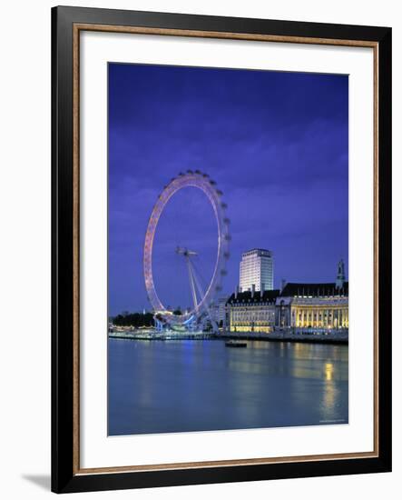 Millennium Wheel, London, England-Rex Butcher-Framed Photographic Print