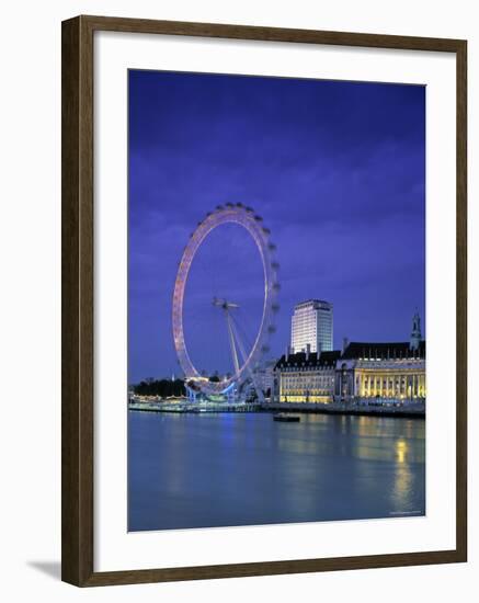 Millennium Wheel, London, England-Rex Butcher-Framed Photographic Print