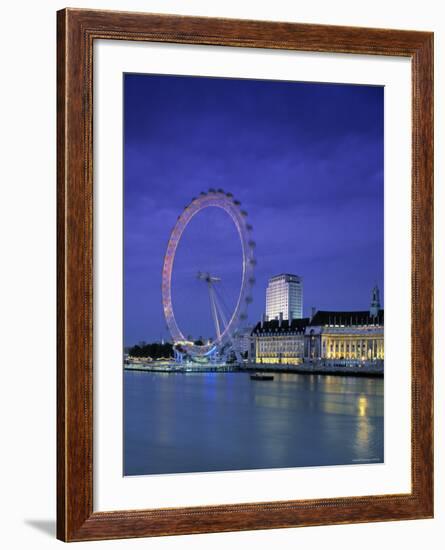 Millennium Wheel, London, England-Rex Butcher-Framed Photographic Print