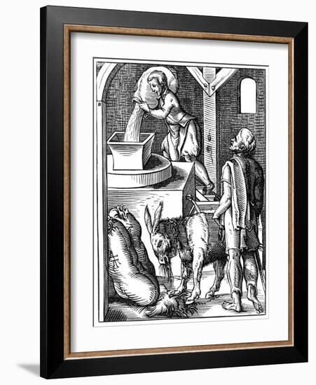 Miller, 16th Century-Jost Amman-Framed Giclee Print