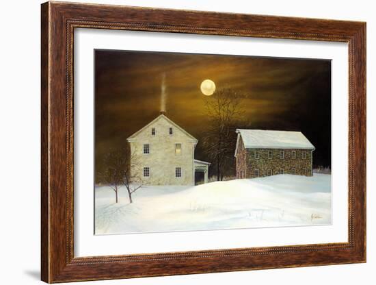 Miller’s Moon-Jerry Cable-Framed Art Print