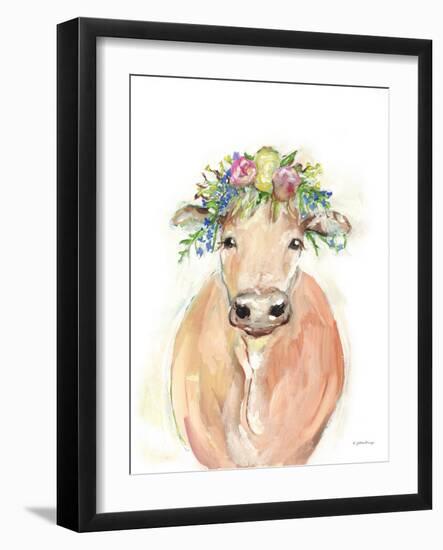 Millie and her Flowers-Jessica Mingo-Framed Art Print