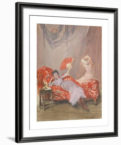 Millie Finch-James McNeill Whistler-Framed Premium Giclee Print