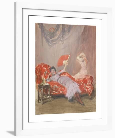 Millie Finch-James McNeill Whistler-Framed Premium Giclee Print