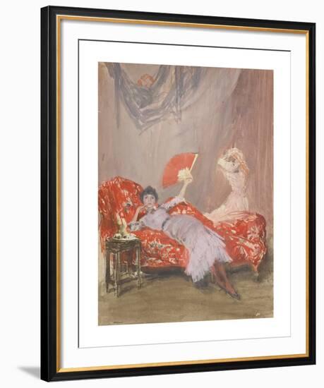 Millie Finch-James McNeill Whistler-Framed Premium Giclee Print