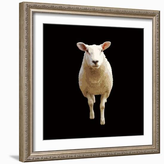 Millie-Linda Wood-Framed Giclee Print