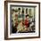 "Millinery Shop," March 10, 1945-John Falter-Framed Premium Giclee Print