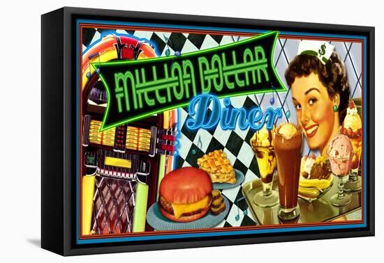 Million Dollar Diner-Kate Ward Thacker-Framed Premier Image Canvas