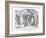 Mills Logic; Or, Franchise for Females, 1867-John Tenniel-Framed Giclee Print