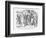 Mills Logic; Or, Franchise for Females, 1867-John Tenniel-Framed Giclee Print