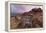 Millstone Amongst Heather and Lichen Covered Boulders at Dawn-Eleanor Scriven-Framed Premier Image Canvas