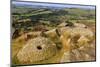 Millstone, Curbar Edge, Peak District National Park, in Summer, Derbyshire-Eleanor Scriven-Mounted Photographic Print