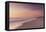 Milnerton Beach at sunset, Cape Town, Western Cape, South Africa, Africa-Ian Trower-Framed Premier Image Canvas