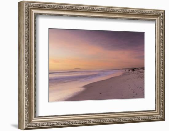 Milnerton Beach at sunset, Cape Town, Western Cape, South Africa, Africa-Ian Trower-Framed Photographic Print