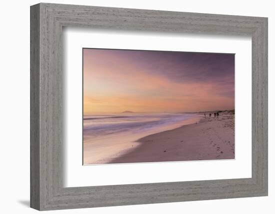 Milnerton Beach at sunset, Cape Town, Western Cape, South Africa, Africa-Ian Trower-Framed Photographic Print