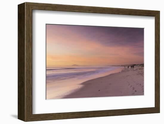 Milnerton Beach at sunset, Cape Town, Western Cape, South Africa, Africa-Ian Trower-Framed Photographic Print