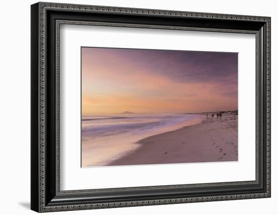 Milnerton Beach at sunset, Cape Town, Western Cape, South Africa, Africa-Ian Trower-Framed Photographic Print