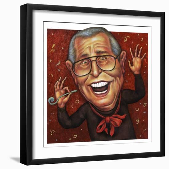 Milton Berle, 1998 (Acrylic on Illustration Board)-Anita Kunz-Framed Giclee Print