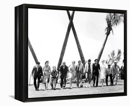 Milton Berle, It's a Mad Mad Mad Mad World (1963)-null-Framed Stretched Canvas