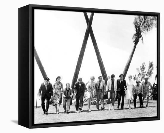 Milton Berle, It's a Mad Mad Mad Mad World (1963)-null-Framed Stretched Canvas