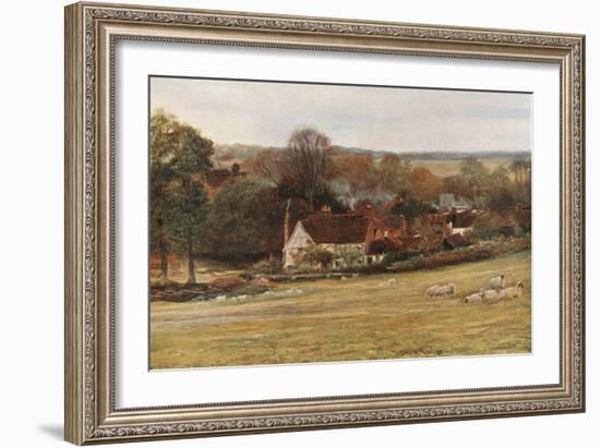 Milton's Cottage and Garden, Chalfont St Giles-Francis S. Walker-Framed Giclee Print