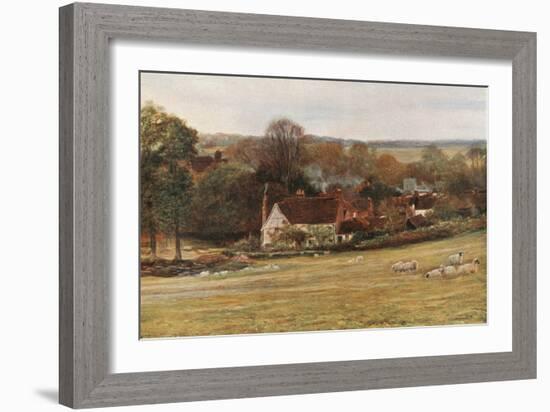 Milton's Cottage and Garden, Chalfont St Giles-Francis S. Walker-Framed Giclee Print