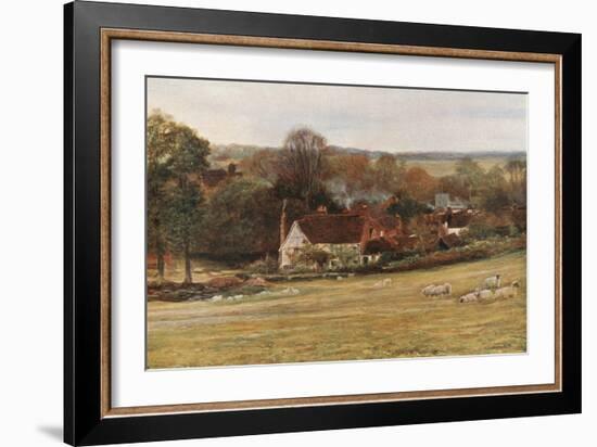 Milton's Cottage and Garden, Chalfont St Giles-Francis S. Walker-Framed Giclee Print