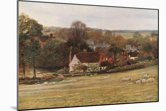 Milton's Cottage and Garden, Chalfont St Giles-Francis S. Walker-Mounted Giclee Print