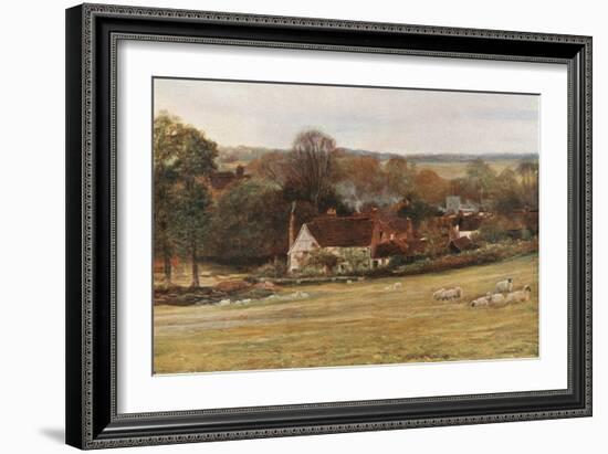 Milton's Cottage and Garden, Chalfont St Giles-Francis S. Walker-Framed Giclee Print