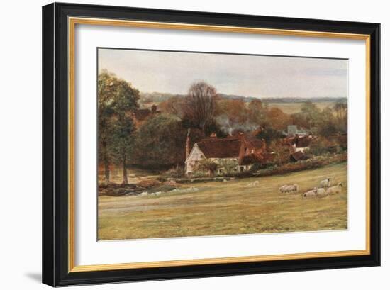 Milton's Cottage and Garden, Chalfont St Giles-Francis S. Walker-Framed Giclee Print