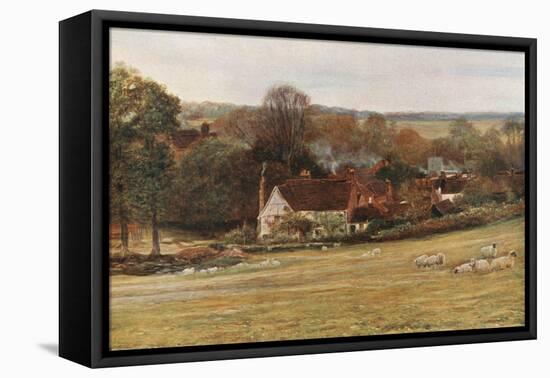 Milton's Cottage and Garden, Chalfont St Giles-Francis S. Walker-Framed Premier Image Canvas