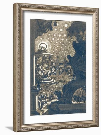 Milton's Paradise Lost by William Hogarth-William Hogarth-Framed Giclee Print