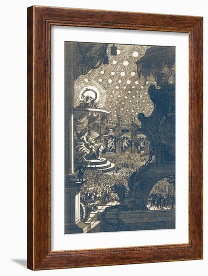 Milton's Paradise Lost by William Hogarth-William Hogarth-Framed Giclee Print