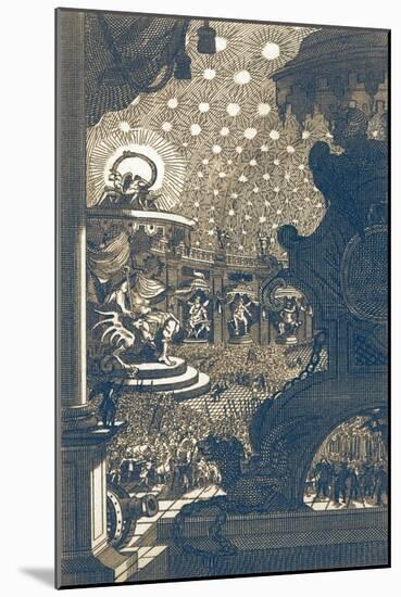 Milton's Paradise Lost by William Hogarth-William Hogarth-Mounted Giclee Print
