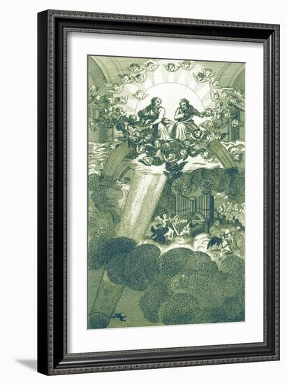 Milton's Paradise Lost by William Hogarth-William Hogarth-Framed Giclee Print