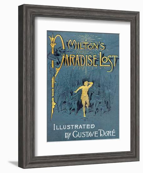 Milton's Paradise Lost-Gustave Dor?-Framed Art Print