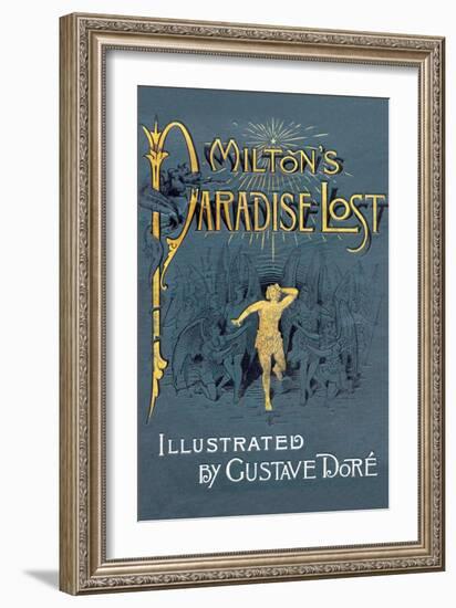 Milton's Paradise Lost-Gustave Doré-Framed Art Print