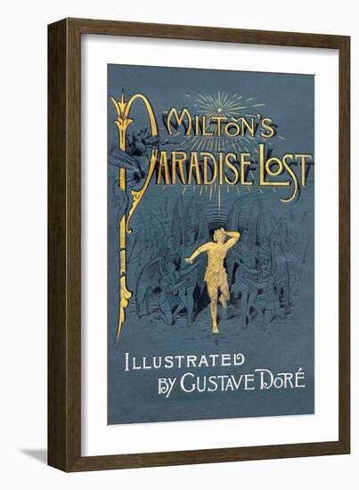 Milton's Paradise Lost-Gustave Doré-Framed Art Print