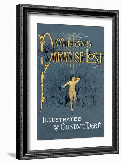 Milton's Paradise Lost-Gustave Doré-Framed Art Print