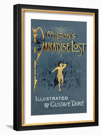 Milton's Paradise Lost-Gustave Doré-Framed Art Print