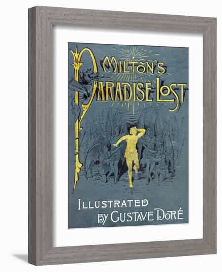 Milton's Paradise Lost-Gustave Doré-Framed Art Print