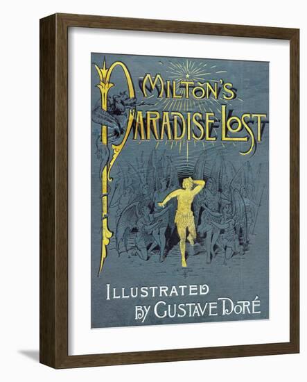 Milton's Paradise Lost-Gustave Doré-Framed Art Print