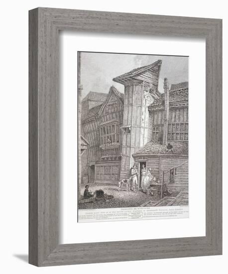 Milton Street, London, 1791-John Thomas Smith-Framed Giclee Print