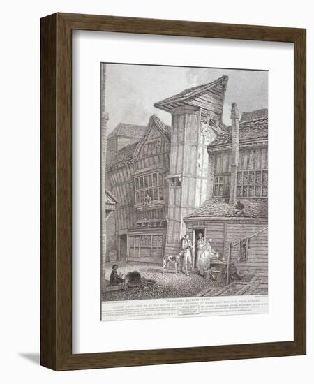 Milton Street, London, 1791-John Thomas Smith-Framed Giclee Print