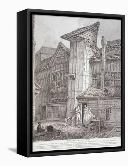 Milton Street, London, 1791-John Thomas Smith-Framed Premier Image Canvas