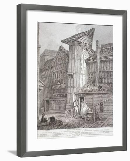 Milton Street, London, 1791-John Thomas Smith-Framed Giclee Print