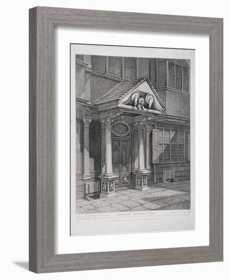 Milton Street, London, 1813-John Thomas Smith-Framed Giclee Print