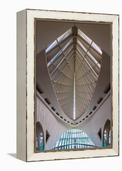 Milwaukee Art Museum Hall-Steve Gadomski-Framed Premier Image Canvas