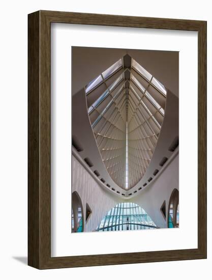 Milwaukee Art Museum Hall-Steve Gadomski-Framed Photographic Print